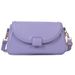 solid color bag female this year's popular fashion female bag temperament saddle bag shoulder messenger bag_voghion.com