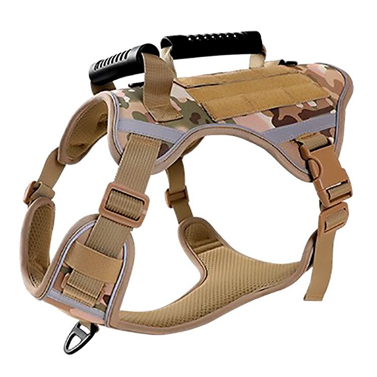 Pet 2024 For Medium And Large Dogs Vest-Style Tactical Harness Dog Walking Leash_voghion.com
