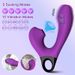 Vibromasseur puissant pour femme, 15 modes, gode, suceur de clitoris_voghion.com