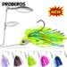 Bearded Man Lure 10G 14G Spinnerbaits Tassel Sequin Anti-Hook Bionic Bait DW619_voghion.com