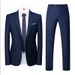 Herrenbekleidung Freizeitanzüge für Männer, High-End-Brautkleider, Zweiteilige Anzüge, Slim Fit, Formelle Business-Anzüge_voghion.com