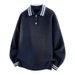 Reversible Half Turtleneck Lazy Style Long Sleeve Knitwear Men's Autumn And Winter Fashion Sweater Coat_voghion.com