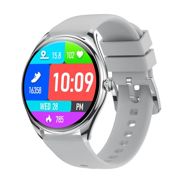 2024 Thin New Product MT55 Smart Watch Bluetooth Call Heart Rate Voice Assistant Sports Watch Manufacturer_voghion.com