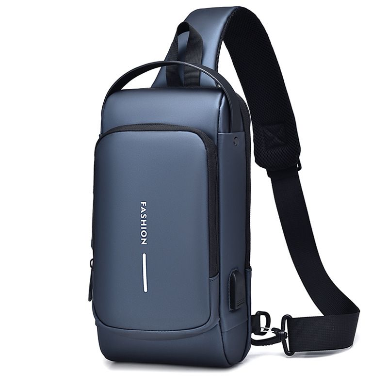 Borsa a tracolla Borsa a tracolla retrò casual da uomo Borsa a tracolla antifurto di grande capacità Borsa a tracolla con ricarica USB_voghion.com