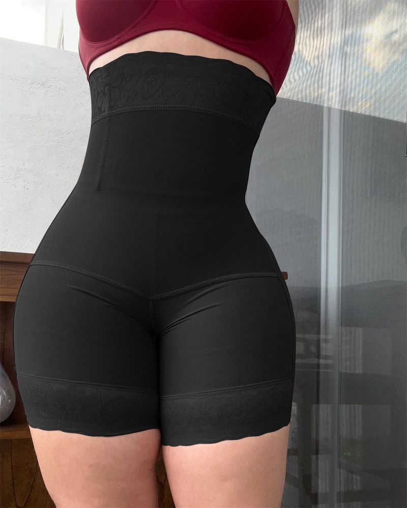 Corset monobloc de commerce extérieur Butt Lifter Shapewear Control Panty pantalon de levage de hanche transfrontalier_voghion.com