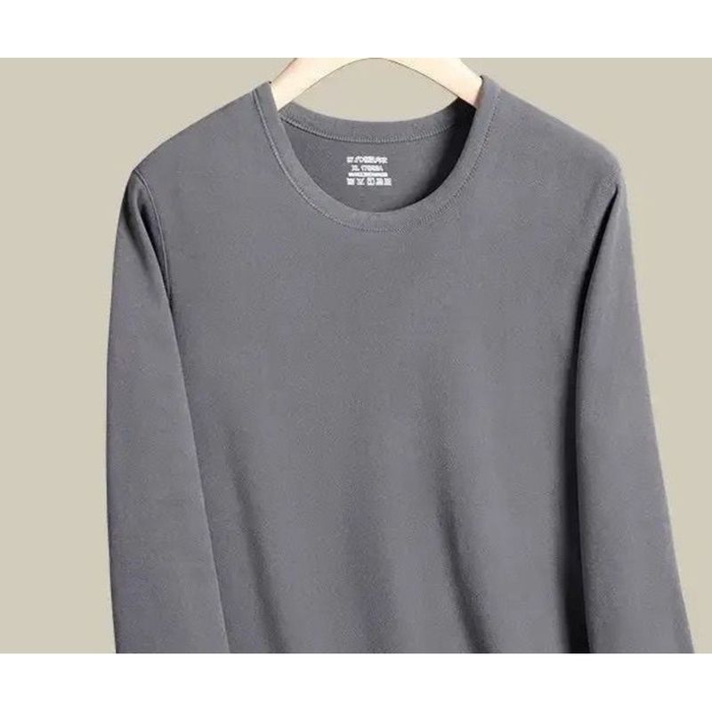 Set de lenjerie termică pentru bărbați din catifea germană cu două fețe de iarnă, pijamale rezistente la căldură și frig, haine, pantaloni de toamnă,_voghion.com