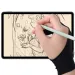 Zwei-Finger-Handschuhe zur Handflächenabweisung von Ariss zum Zeichnen von Stift-Displaypapier, AR-Malerei, Skizzieren von iPad-Bleistiftgrafiken_voghion.com