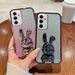 Gradient Glitter Rabbit Holder Phone Case For Samsung A55 A35 A25 A15 A54 A34 A24 A14 A13 A23 A33 A53 A12 A22 A32 A52_voghion.com