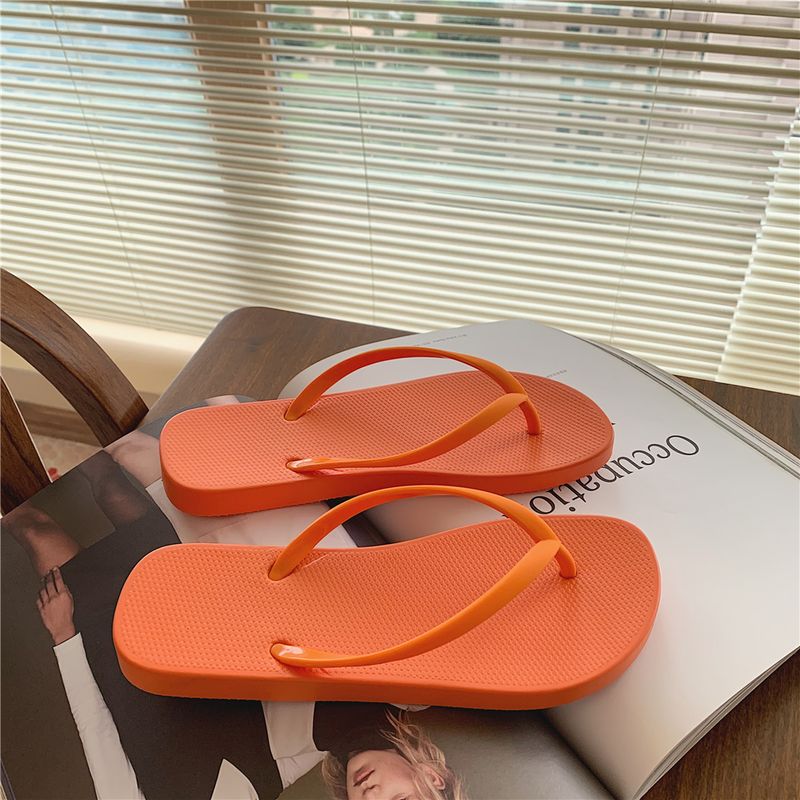 Scarpe estive da donna con motivo zebrato a strisce sottili Ins Flip Ps_voghion.com