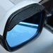 Car With Thickened Carbon Fiber Texture Eyebrows, Rearview Mirror Rain Shield_voghion.com