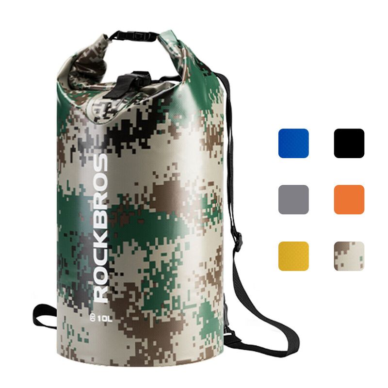 Zaino impermeabile ROCKBROS Dry Bag per sport acquatici, sport da spiaggia, 20 litri_voghion.com