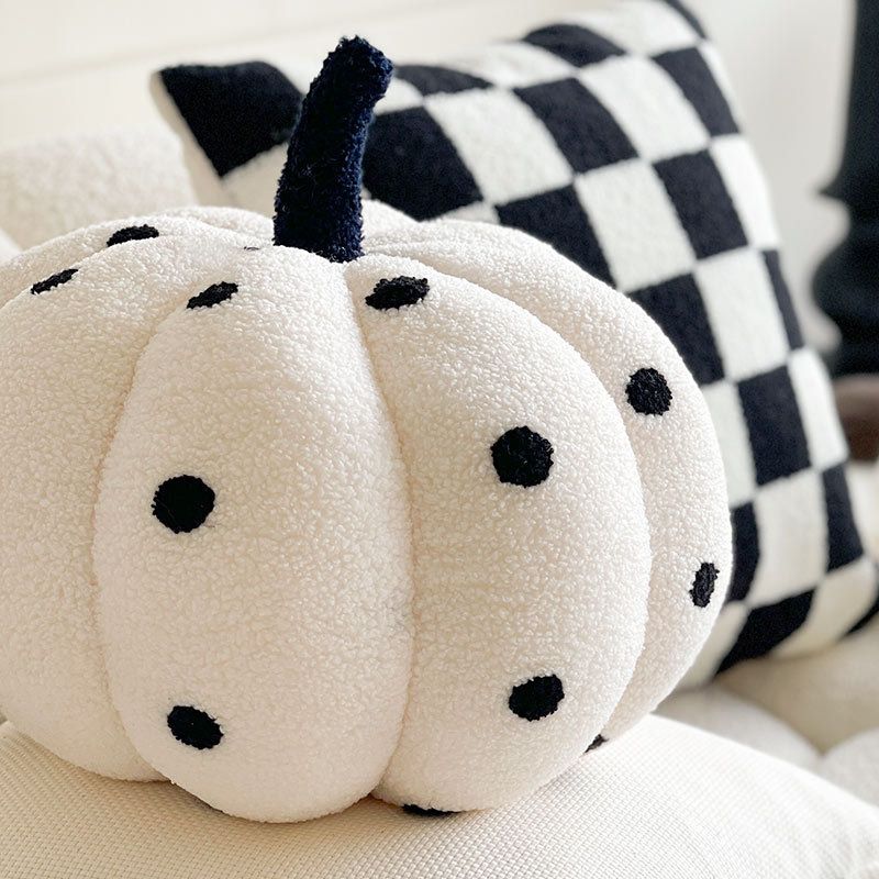 Checkered Throw Pillow Cover Cream Style Cushion Case For Sofa Bay Window Luxury Minimalist Decor_voghion.com