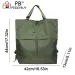 Unisex Travel Backbag Lightweight Women&Men Carry On Backpack Large Capacity Solid Colour Multifunctional Versatile_voghion.com