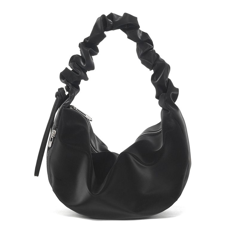 Borsa a spalla singola in stile coreano Saddle Dumpling, regalo di San Valentino, borsa Hobbo 2025, nuovo stile, alla moda e versatile._voghion.com