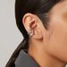 Minimalist French Line Stackable Ear Cuffs For Women - Elegant Geometric Ear Clips In Gold And Silver, Lightweight And Comfortable For Everyday Wear_voghion.com