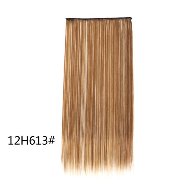 Peruk rakt hårförlängning ett stycke 5 kort långt rakt hår hårförlängning sömlösa hårförlängningar utrikeshandel spot hår peruk_voghion.com