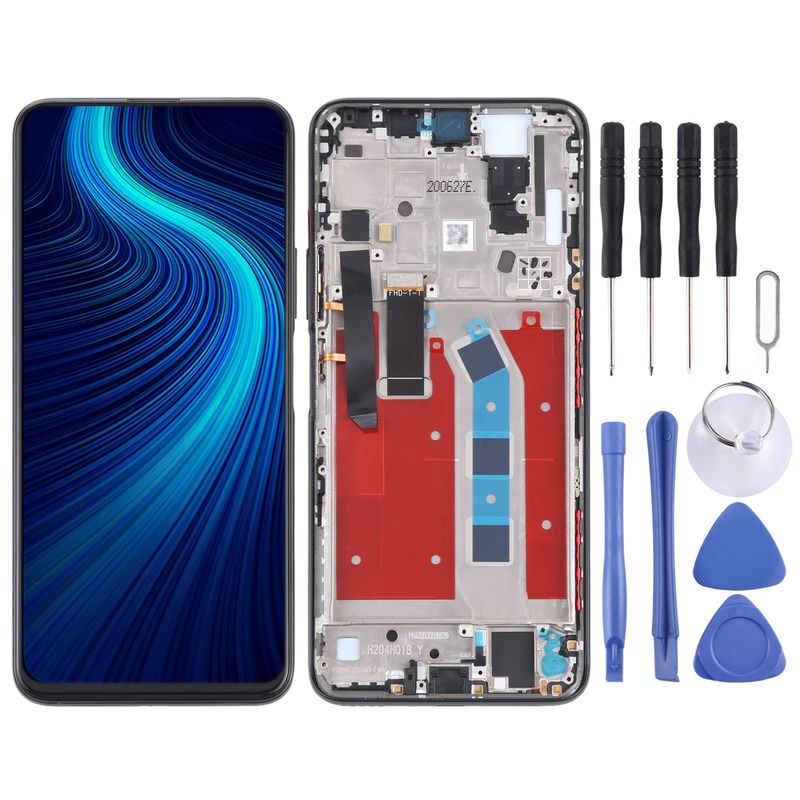 OEM LCD Screen For Honor X10 Pro Digitizer Full Assembly With Frame (Black)_voghion.com