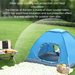Koala Automatic Setup Instant Open Storage Convenient Foldable Outdoor Camping Folding Tent_voghion.com