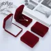 Bride Necklace Pendant Box Wholesale Quality Velvet Wedding Jewelry Gift Case Trinket Display Holder Large Earrings_voghion.com