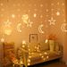 LED Colorful Flashing String Starry Sky Five-Pointed Star Curtain Wedding Christmas Decoration Lights_voghion.com