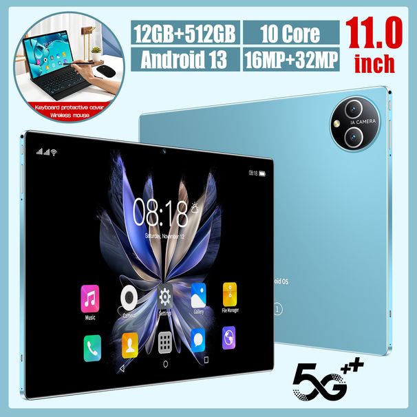 Smart Android Tablet 10.1 Inch Google English Dual SIM 12 + 512G_voghion.com