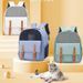 Outdoor Large Space Pet Bag Backpack Portable Cat Carrier_voghion.com