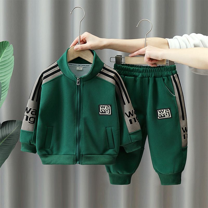 Boys Spring And Autumn Sets Children Spring Beautiful Fashionable Sports Spring Clothes Little Boy_voghion.com