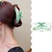 Acetate Starfish Hair Clip With Rhinestones - Large Glittering Hair Claw For Updos Elegant 3D Hair Accessories For Women Non-Slip Barrettes_voghion.com