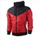 Chaqueta deportiva cortavientos con capucha para hombre, informal, holgada, para correr, para jóvenes, talla europea_voghion.com