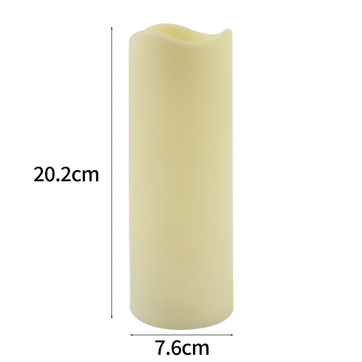 Bougie transfrontalière, lumière ondulée, bouche colorée, télécommande, arrangement de mariage, décoration de la maison, impression, rotation inférieure, sûre et sans fuite_voghion.com