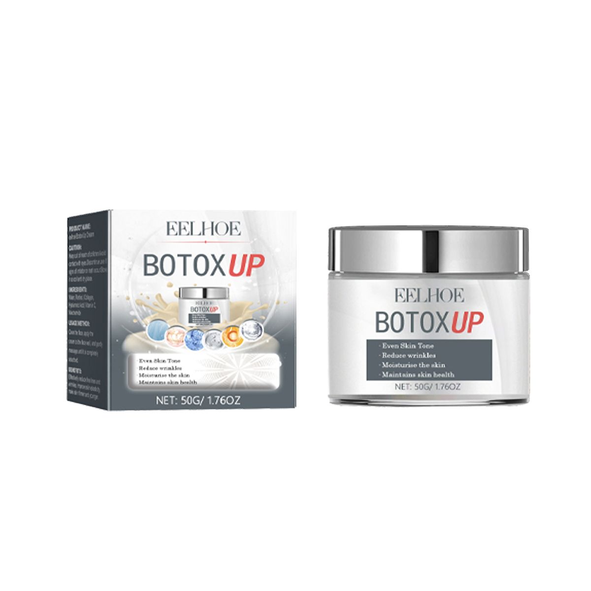 EELHOE Crema schiarente per linee sottili del viso, rassodante, riparatrice della pelle e levigante per linee sottili e pori delicati_voghion.com