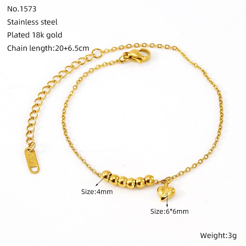 Bracciale da donna in acciaio al titanio K, resistente allo sbiadimento, con temperamento femminile, coordinato, di alta qualità._voghion.com