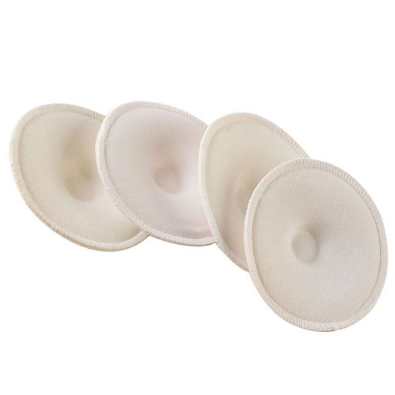 4Pcs/Set Baby Feeding Breastfeeding Pads Reusable Washable Breathable Absorbent Nursing Pads Anti-overflow Absorbent_voghion.com
