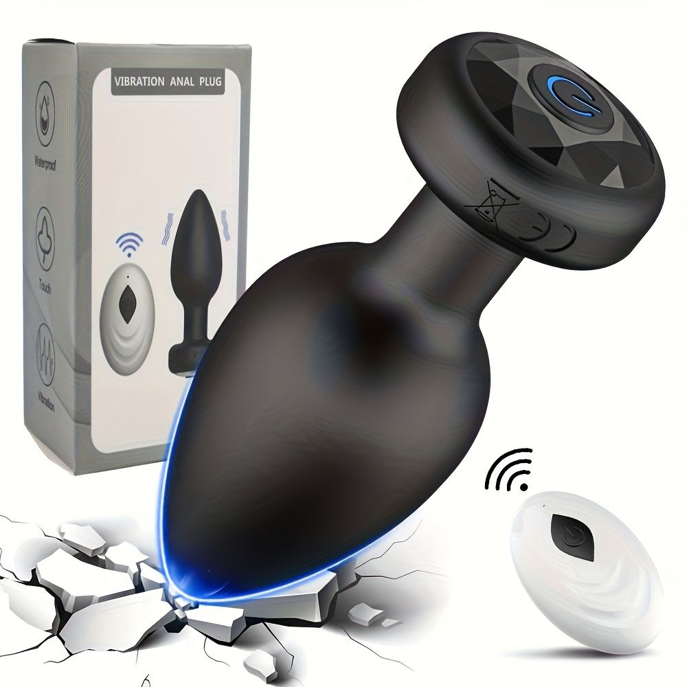 Plug anal électrique avec télécommande portant un appareil de plaisir sexuel pour couple flirtant, masseur de prostate anal masculin SM, jouets sexuels pour adultes pour femmes et hommes_voghion.com