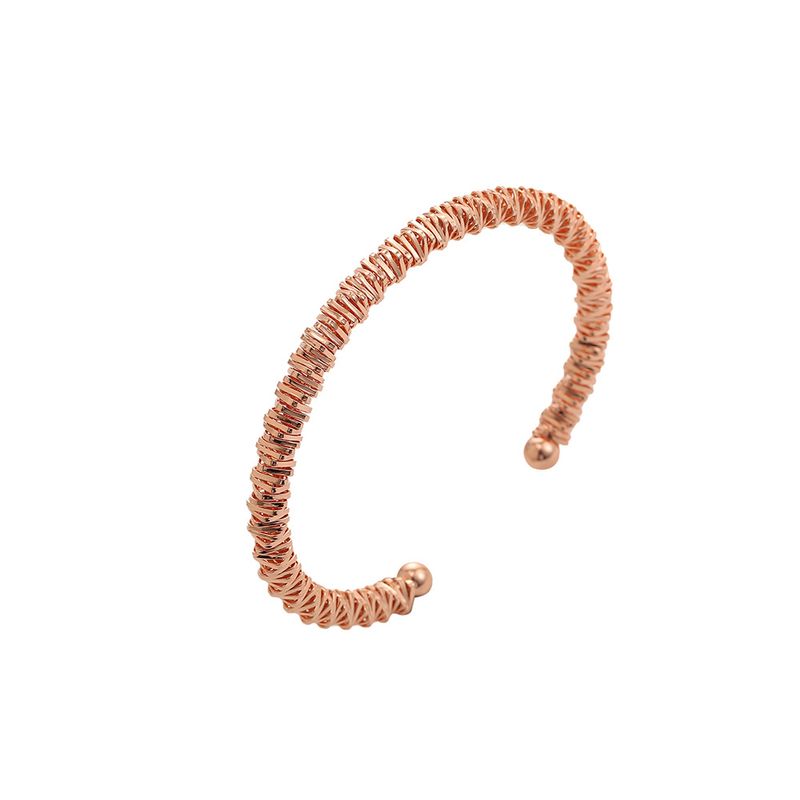 Braccialetti aperti irregolari per donna, braccialetti di design di lusso alla moda e leggeri, gioielli pendolari in stile freddo_voghion.com
