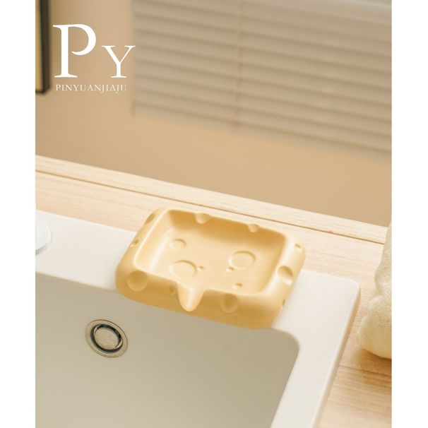 Support pour brosse à dents électrique en forme de fromage frais, porte-dentifrice, base de rangement pour meuble-lavabo_voghion.com