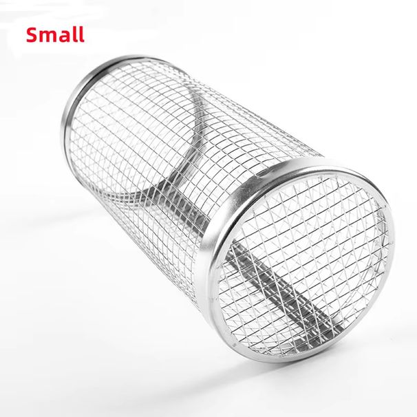304 Roestvrij Staal BBQ Mesh Niet-stick Grillen Mand Grill Mesh Mat Vlees Plantaardige Steak Picknick Party Barbecue Tool_voghion.com