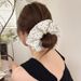 Elastico per chignon in gomma elastica alta, stile coreano, elegante, da donna, nuovo_voghion.com