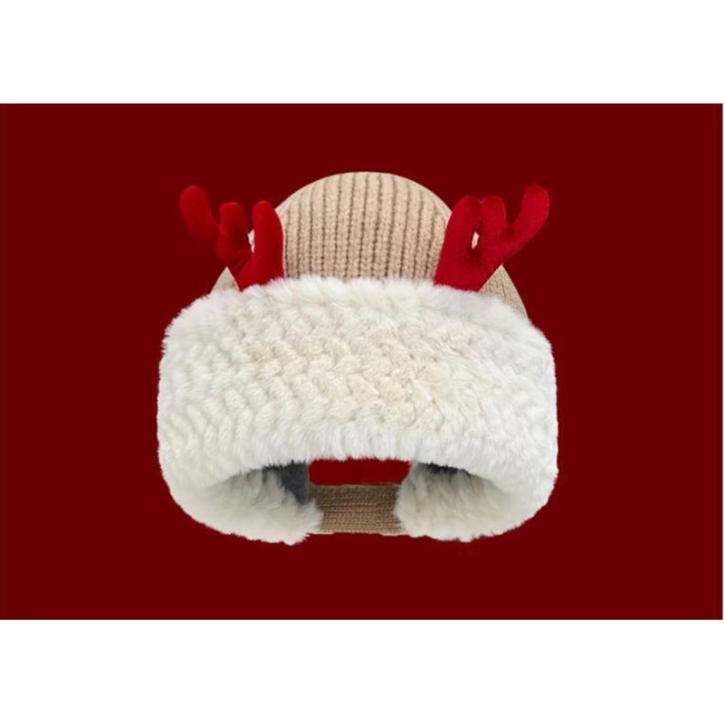 Plush hat, Christmas hat, comfortable and warm, beautiful and full of festive atmosphere. Put it on now to make the festive atmosphere even stronger
_voghion.com