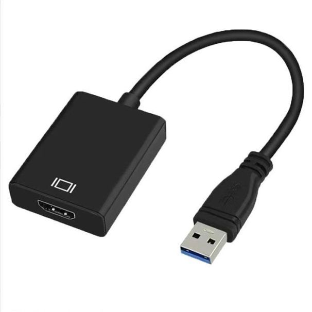 USB 3.0 HDMI Adapter Desktop VGA Computer Laptop To Monitor TV Projector Display_voghion.com