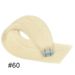 Natural Blond #60 Invisible Tape In Hoer Extensions Human Hoer Platin Blond PU Weft Tape Ins Human Hoer Extensions 20pcs/pack_voghion.com