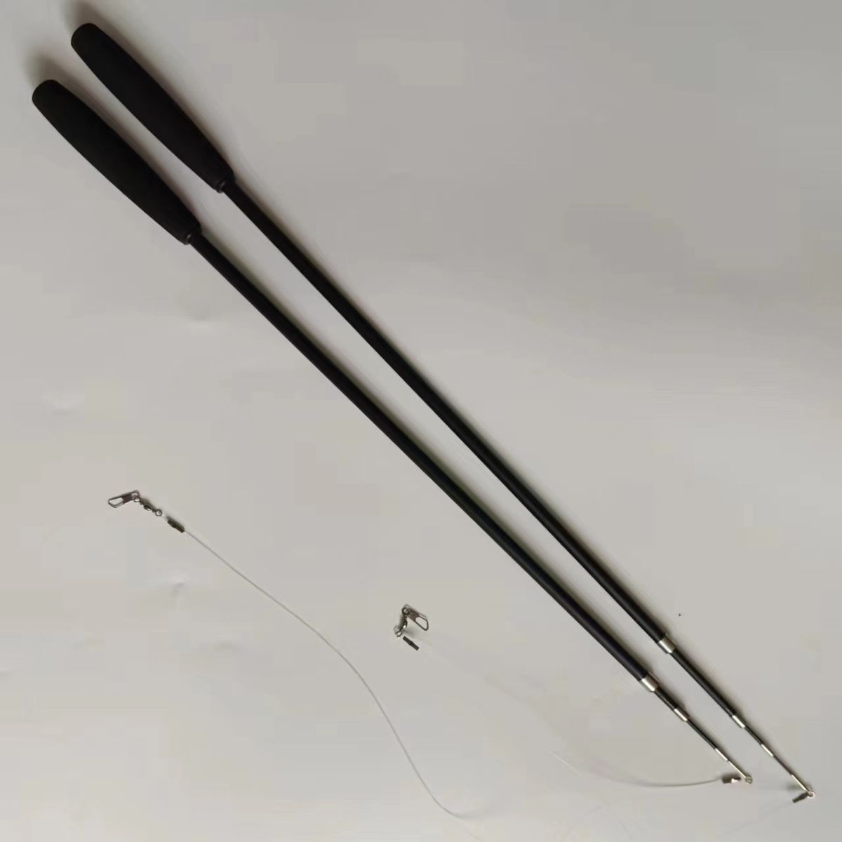 Przedłużona, trzyczęściowa teleskopowa wędka o długości 1,2 m, zabawka dla kota, pomoc w walce z nudą, artykuły dla zwierząt_voghion.com