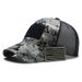 Amerikanische Flagge Camouflage Aufkleber bestickt Baseball Cap Netz Hut Männer Outdoor Klettverschluss Kappe_voghion.com