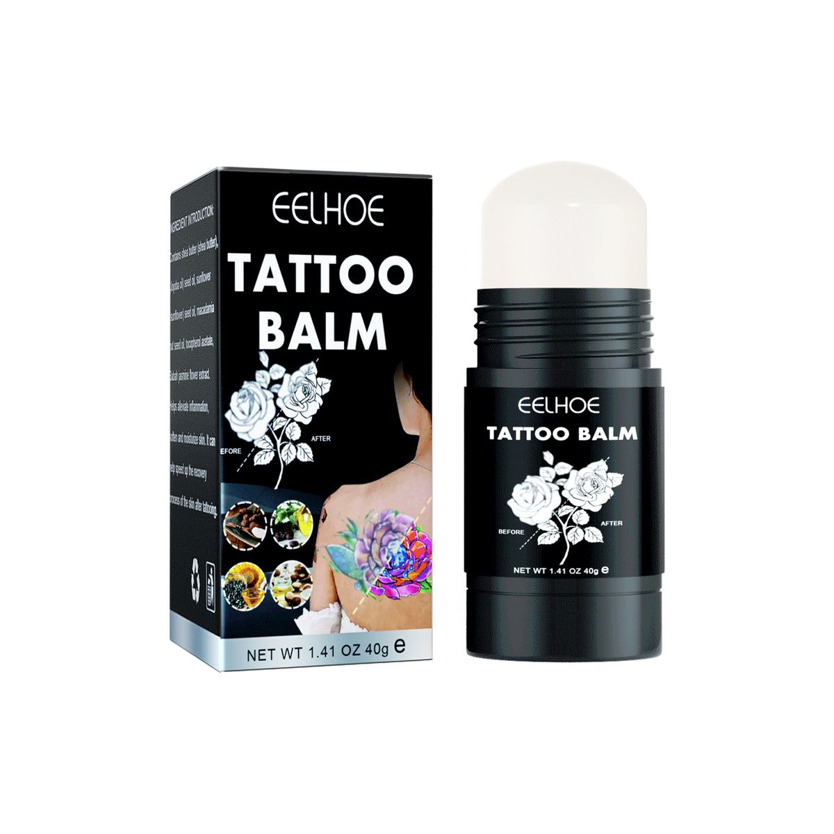 EELHOE Tattoo Brightening Relief Kulmien kirjonta Korjaava väriä parantava ja kosteuttava ihovoidepuikko_voghion.com