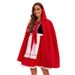 Rotkäppchen-Bühnenkostüm für Halloween, Märchenkostüm für Erwachsene_voghion.com