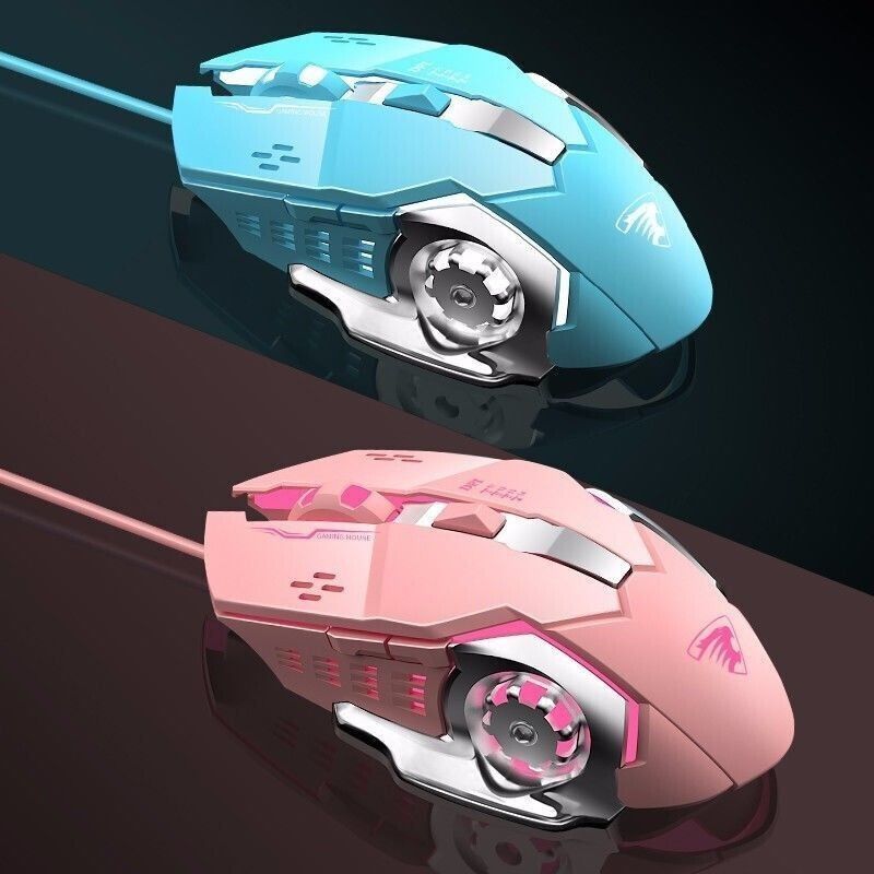 Electric Weighted Wired Light-emitting Mouse For Gaming, Office, Home, E-sports, CFLOL, Desktop Computers, Laptops_voghion.com