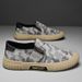 Men's Camouflage Canvas Slip-On Shoes - Summer Breathable Casual Sneakers, Beijing-Inspired Loafers With Comfortable Design_voghion.com
