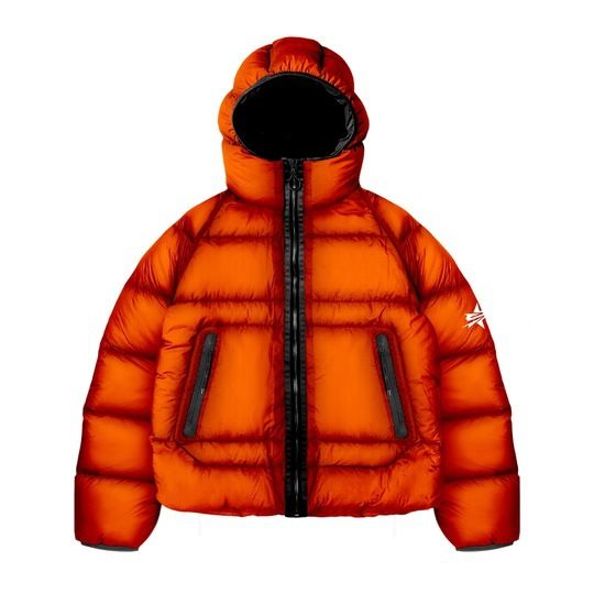 Unisex Streetwear Puffer Jacket – Lightweight Quilted Hooded Coat With Cotton Fill For Urban Winter (Black/Green/Rust/Blue)_voghion.com