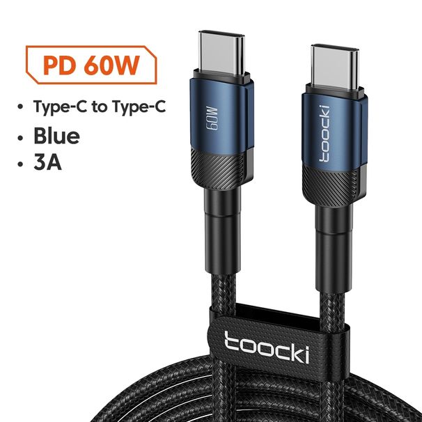 100W Type C To USB C PD Fast Charging Charger Type-C Cable For Books Samsung Xiaomi USB-C Cable 1M 2M 3M_voghion.com