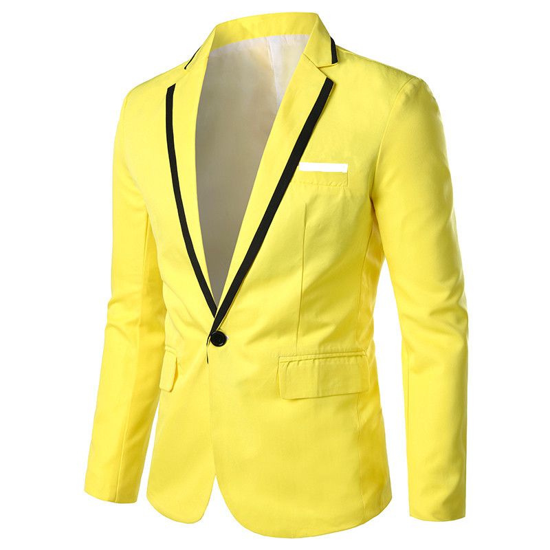 2019 Herbst Neue Stylist Nachtclub Herren Rest Große Größe Mode Kleine Anzug Mantel Top_voghion.com